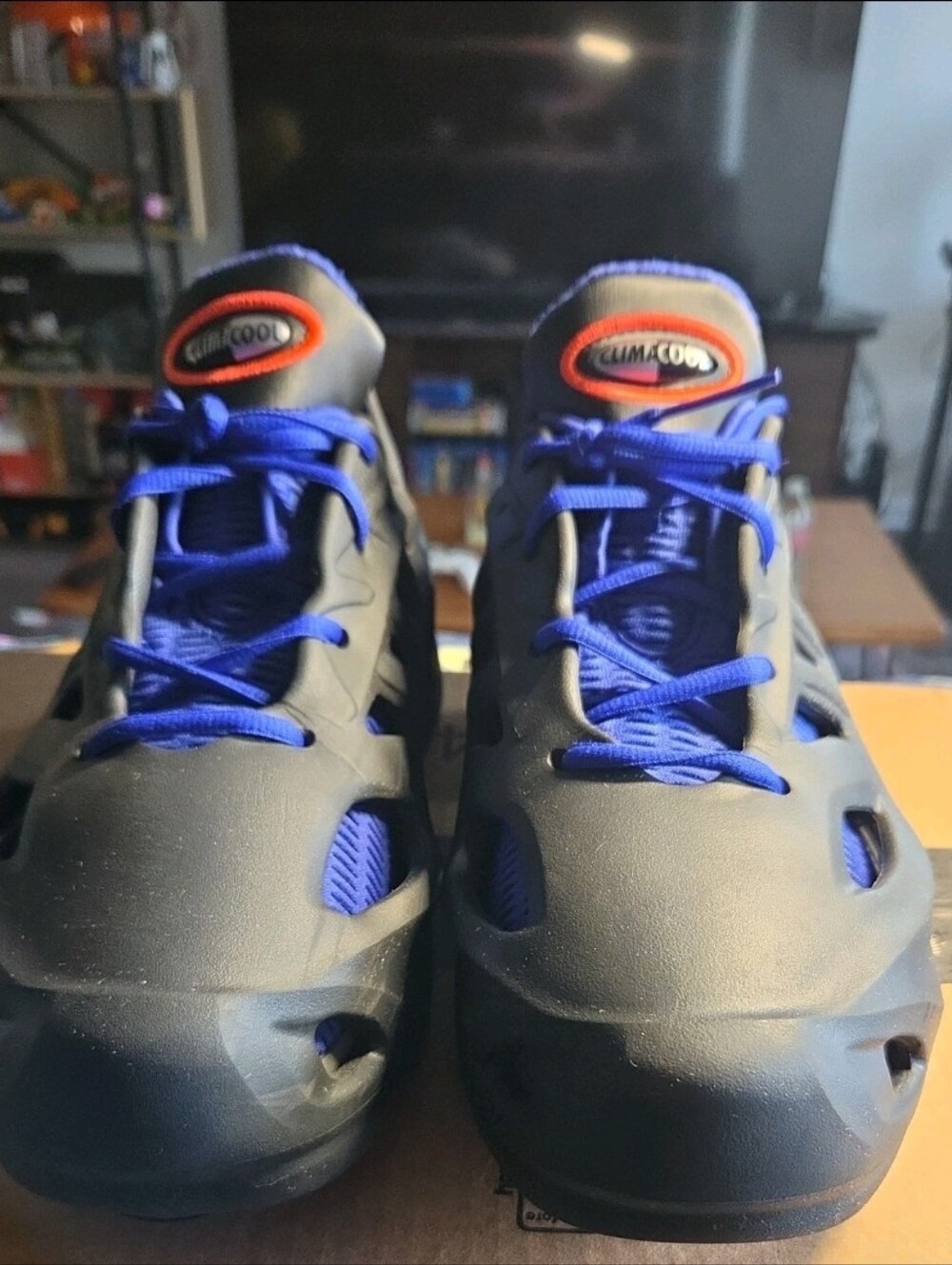 Adidas Originals Shoes Men Size 11 AdiFom Climacool Blue Core Black No Box - Picture 4 of 10